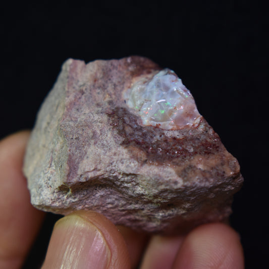 Mexican Rough Raw Fire Opal in Matrix Specimen Stone - 138ct #38