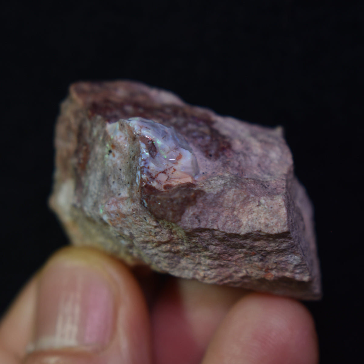 Mexican Rough Raw Fire Opal in Matrix Specimen Stone - 138ct #38
