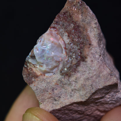 Mexican Rough Raw Fire Opal in Matrix Specimen Stone - 138ct #38