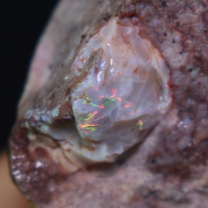 Mexican Rough Raw Fire Opal in Matrix Specimen Stone - 138ct #38