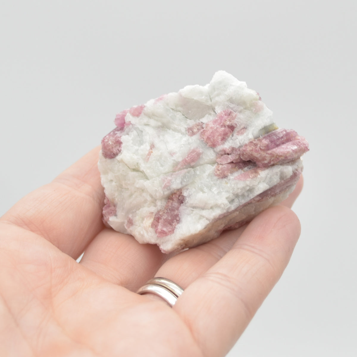 Raw Pink Tourmaline Specimen Rock - 70 grams #006