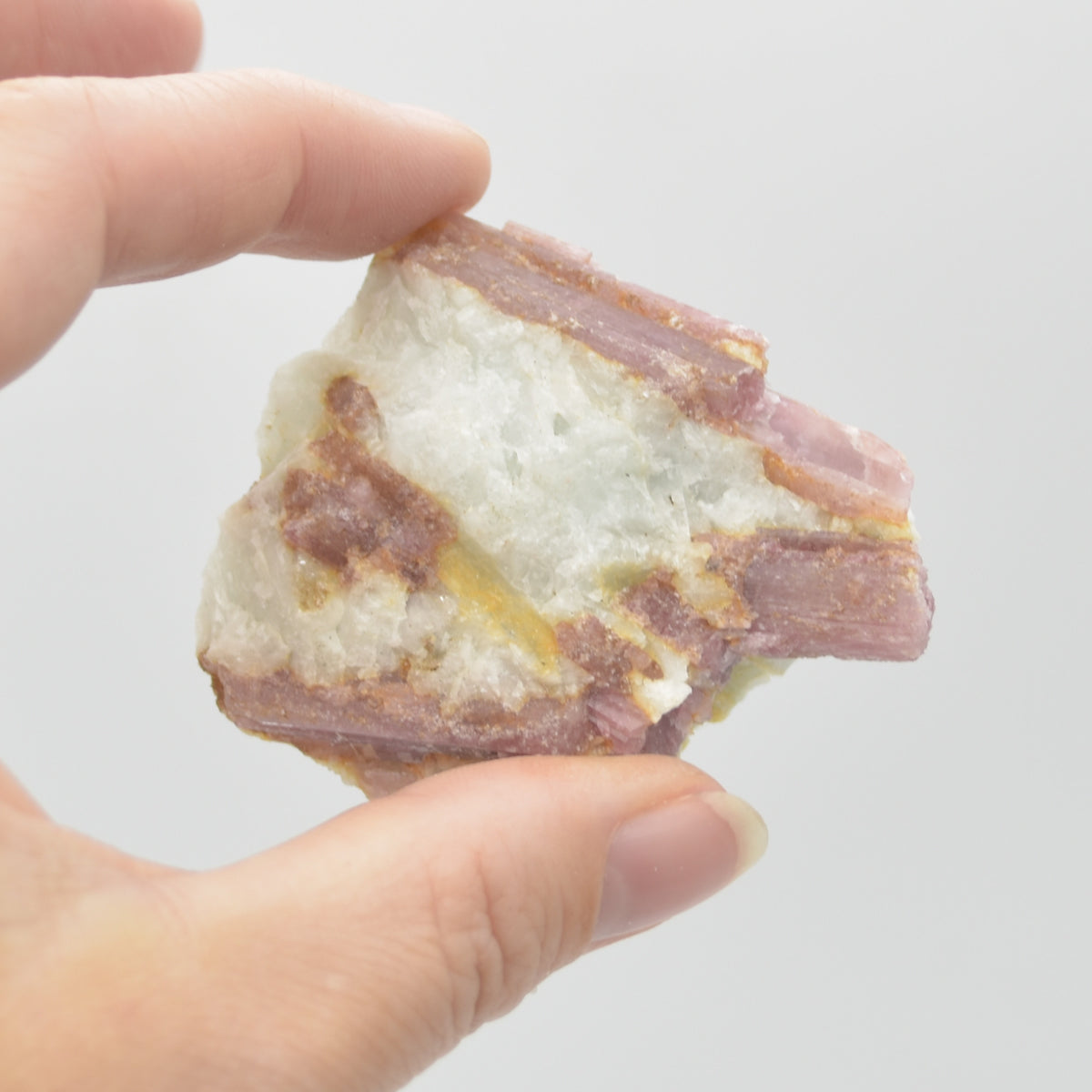 Raw Pink Tourmaline Specimen Rock - 73 grams #007