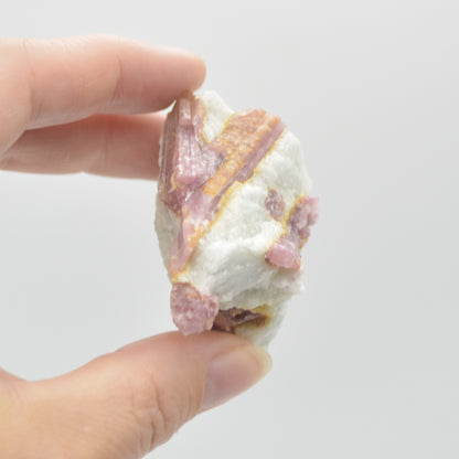 Raw Pink Tourmaline Specimen Rock - 73 grams #007