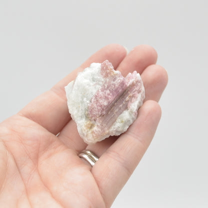 Raw Pink Tourmaline Specimen Rock - 47 grams #012