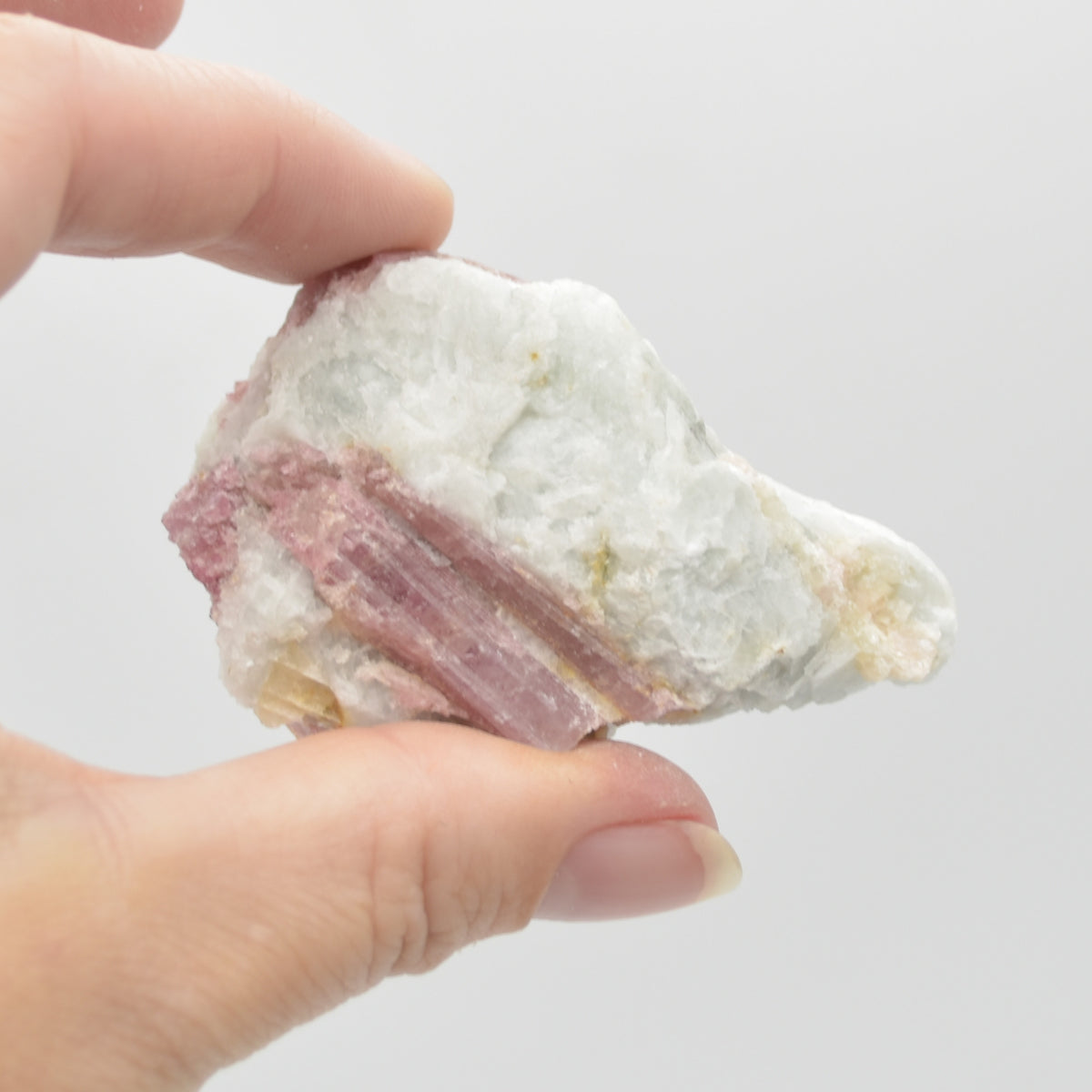 Raw Pink Tourmaline Specimen Rock - 77 grams #013