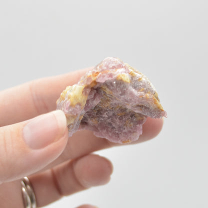 Raw Pink Tourmaline Specimen Rock - 45 grams #014