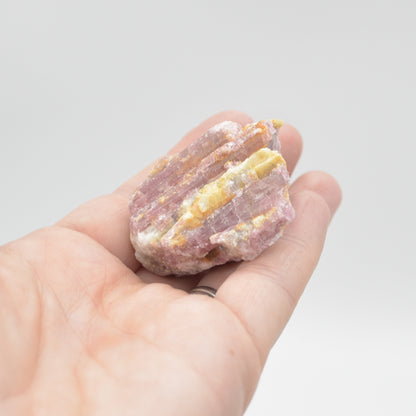 Raw Pink Tourmaline Specimen Rock - 45 grams #014