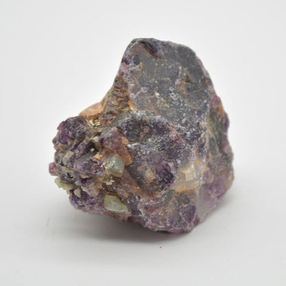 Raw Aquamarine in Fluorite Specimen Rock - 90 grams