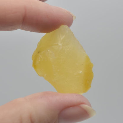 Raw Turkish Yellow Opal Specimen Rock - 8 grams