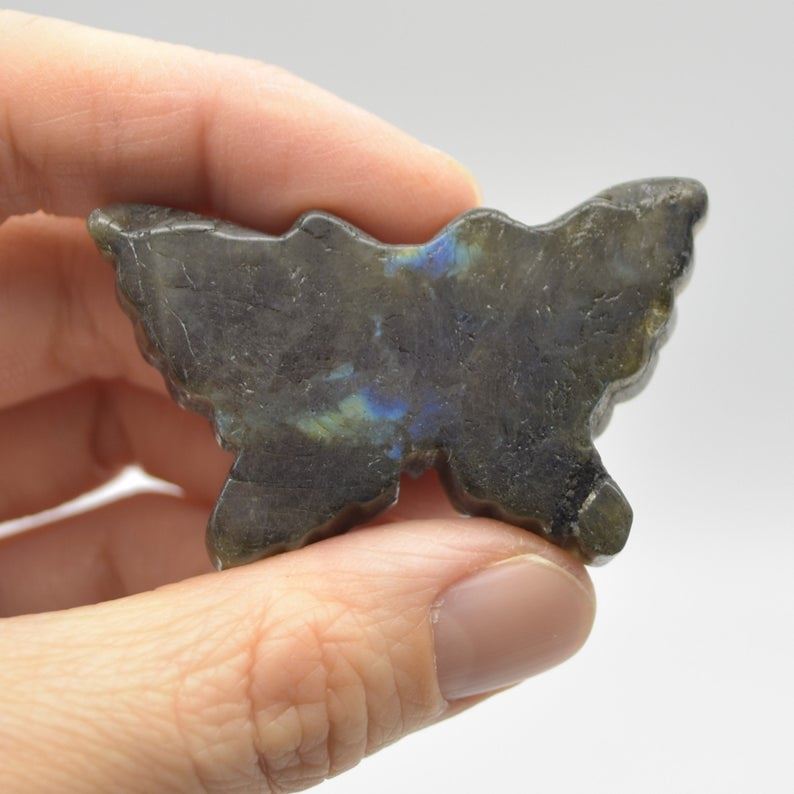 Labradorite Butterfly - 28 grams - 5cm x 3cm x 1cm