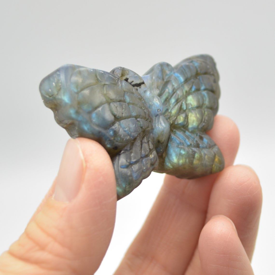 Labradorite Butterfly - 27 grams - 5cm x 3cm x 1cm