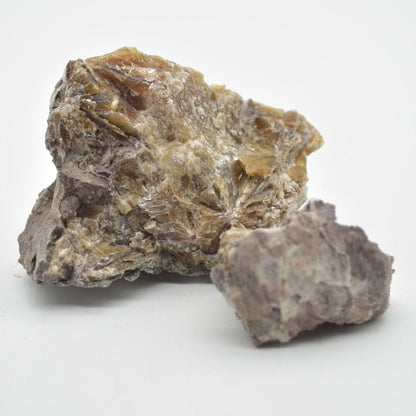 Raw Daisy Bed Gypsum Specimen Rock - 85 grams