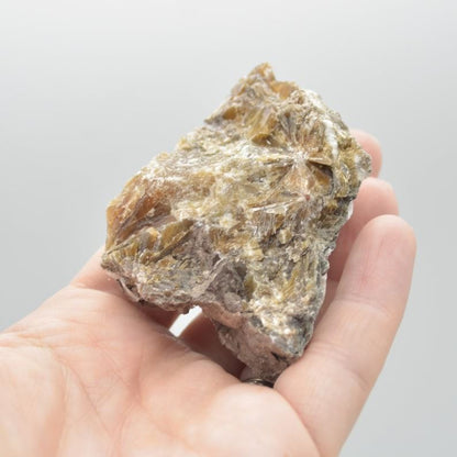 Raw Daisy Bed Gypsum Specimen Rock - 85 grams