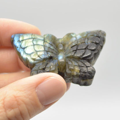 Labradorite Butterfly - 23 grams - 5cm x 3cm x 1cm