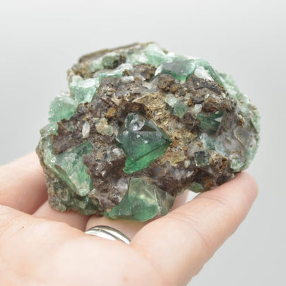 Raw Fluorite Specimen Rock - 110 grams