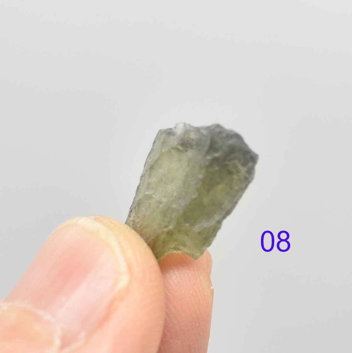 Genuine Moldavite Raw Chip Nugget from Czech Republic