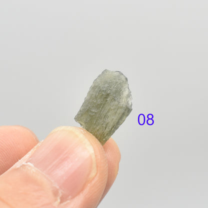 Genuine Moldavite Raw Chip Nugget from Czech Republic